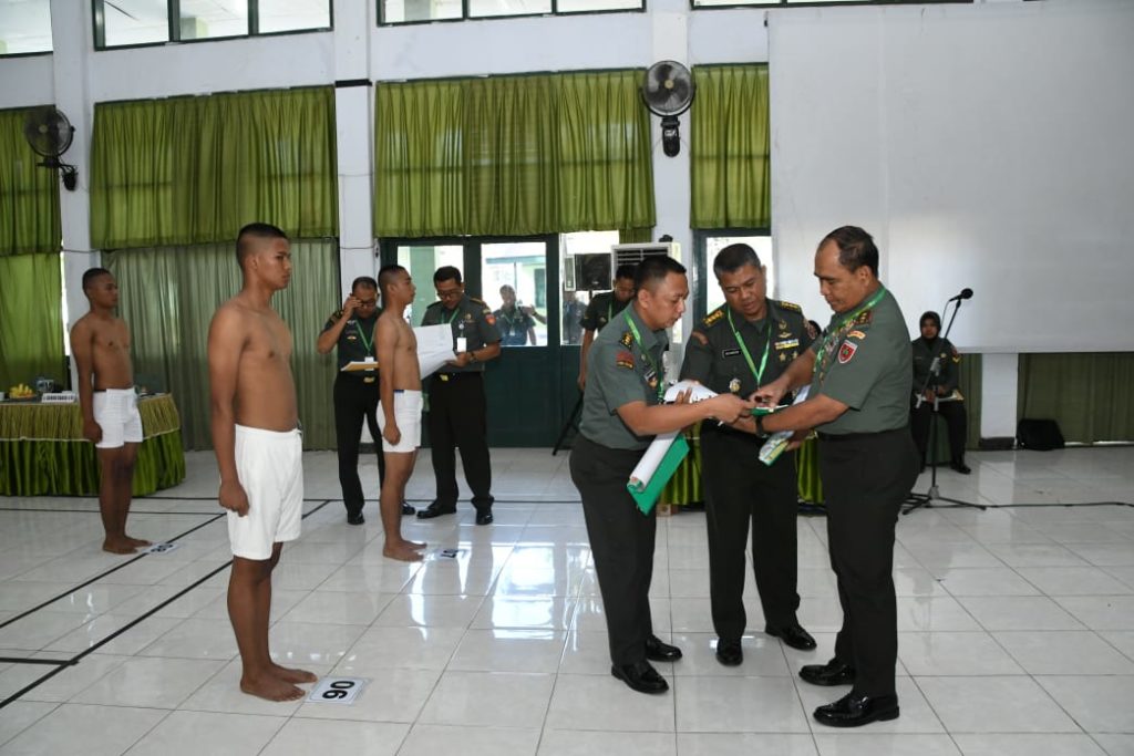 Pangdam Hasanuddin Pilih Calon Prajurit Yang Berkualitas Untuk