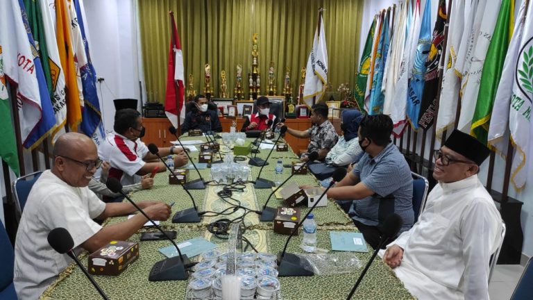 DPRD Kota Parepare Berkunjung ke KONI Makassar, Bahas Soal Pembinaan Olahraga